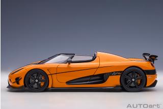 Koenigsegg Agera RS 2015 (cone orange/carbon black/ silver accents) (composite model/full openings) AUTOart 1:18